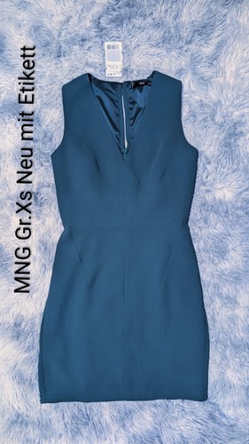 Mng mango kleid grün xs - mng, gr.xs